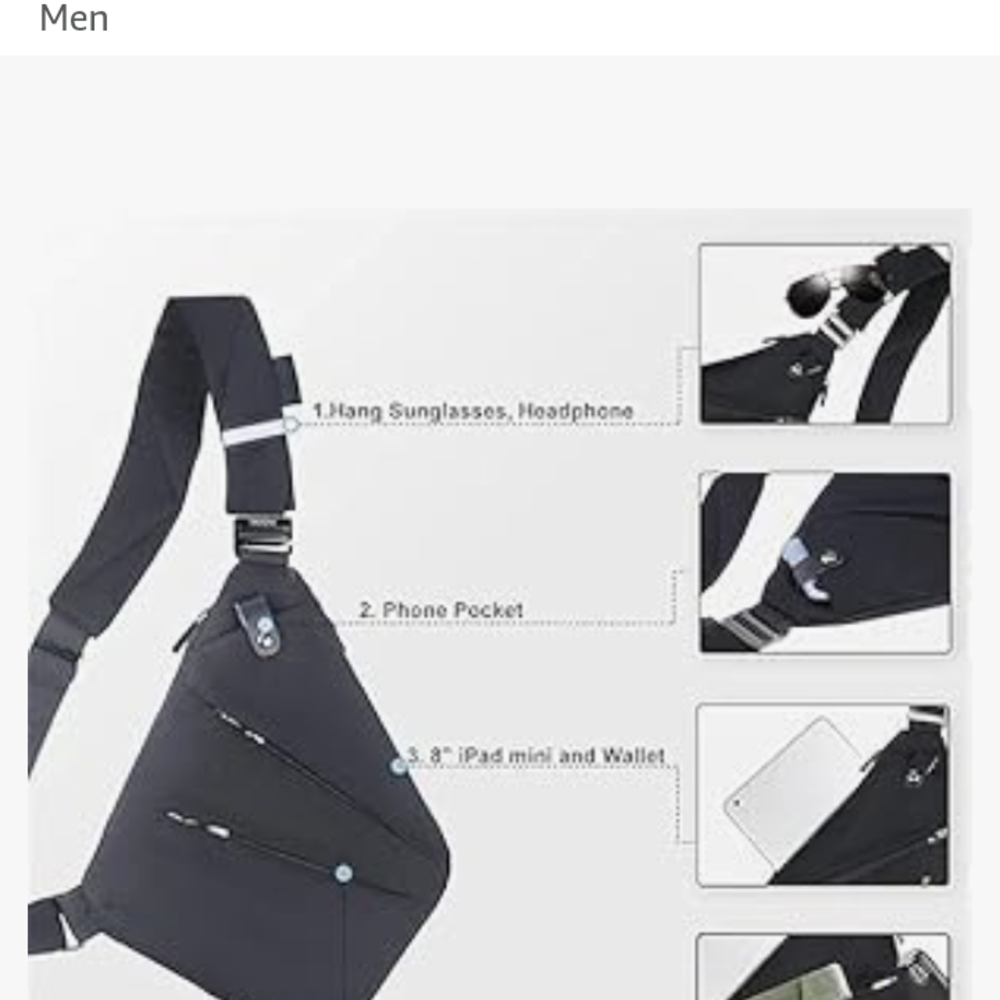 Amazon Gray Backpack with Adjustable Strap and Modern Design